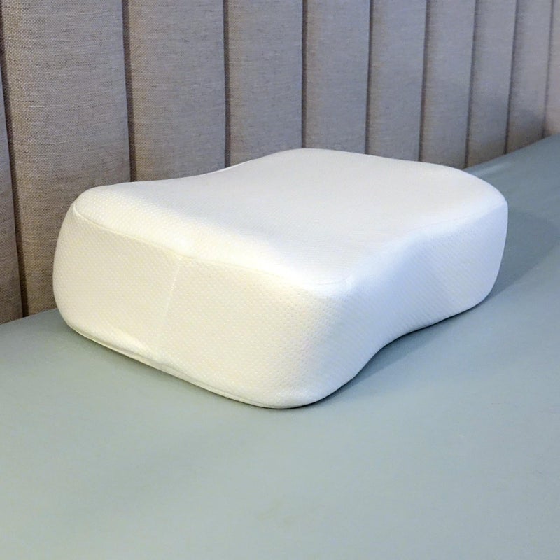 SleepRight Splintek Side Sleeping Pillow - Memory Foam Pillow - Best Pillow for Sleeping On Your Side (16" x 4" Travel) - Image 5
